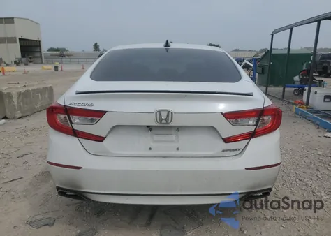 2022 Honda Accord Sport из США, поврежденный, VIN 1HGCV1F32NA077980